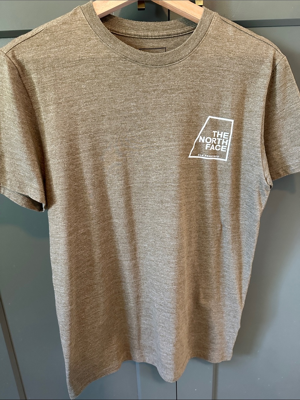 The North Face Men's Short-Sleeve Crew Tee in Olive